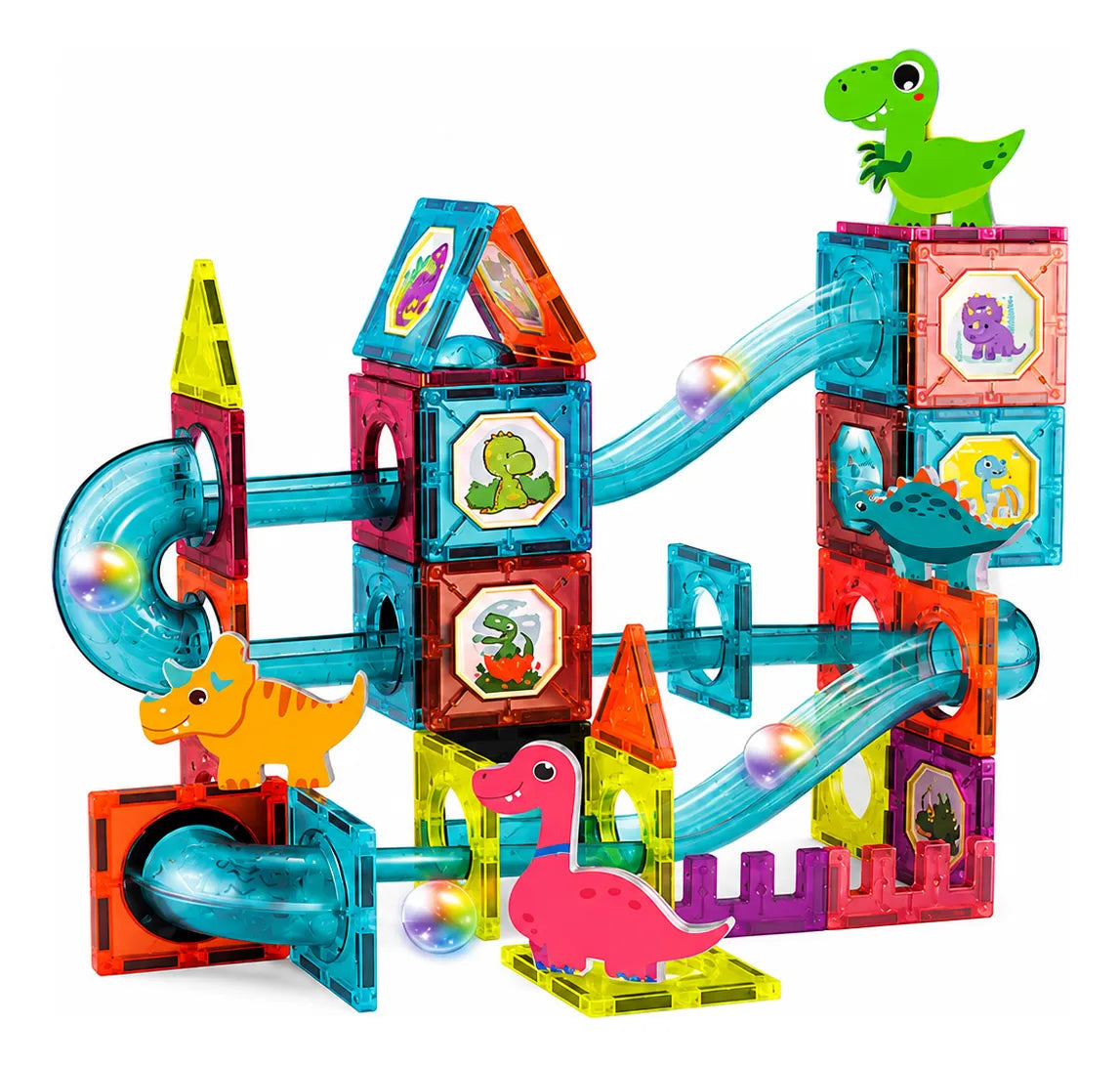 Juegos Didacticos Niños Construcción Con Luz 86 Piezas Stem