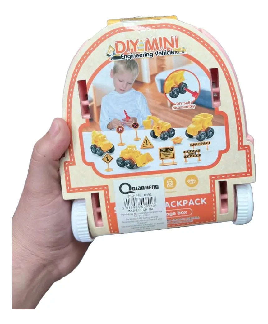 Juguete Kit Herramientas Constructor Juego Didactico Niños