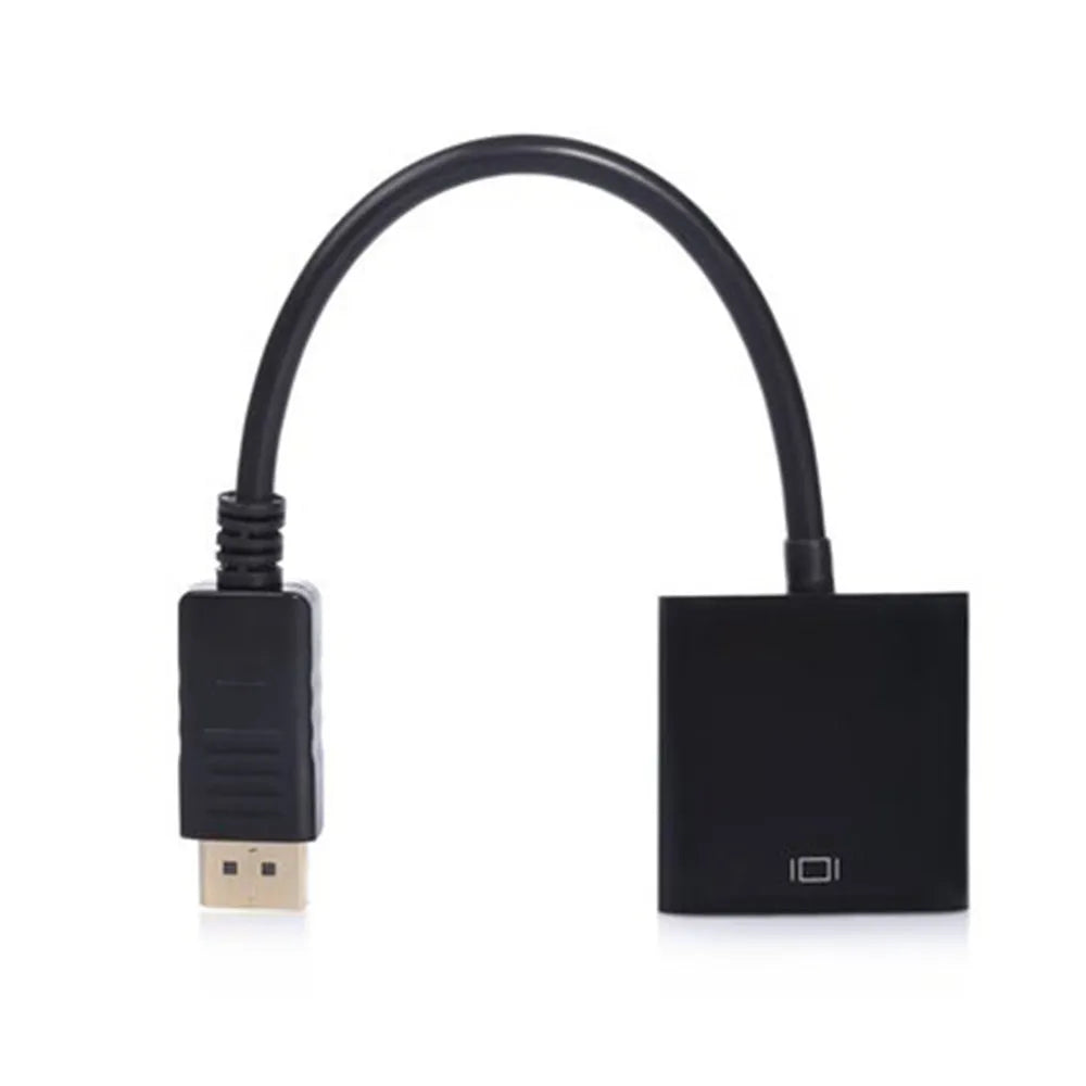 Adaptador Conversor ULink DisplayPort a HDMI Color Negro