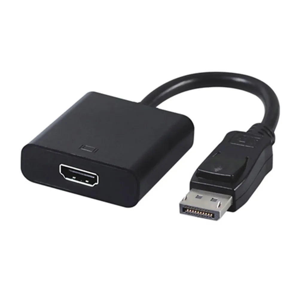 Adaptador Conversor ULink DisplayPort a HDMI Color Negro