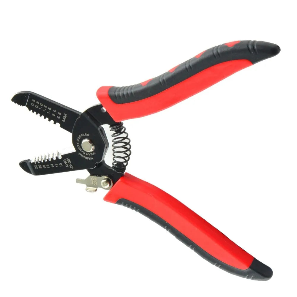 Alicate Pela Cable 9 En 1 con Seguro