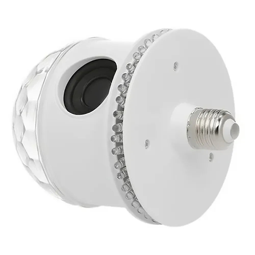 Ampolleta LED 3W E27 Parlante Bluetooth Bola de Cristal