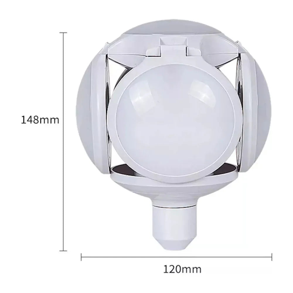 Ampolleta LED 40W E27 Plegable Forma Pelota