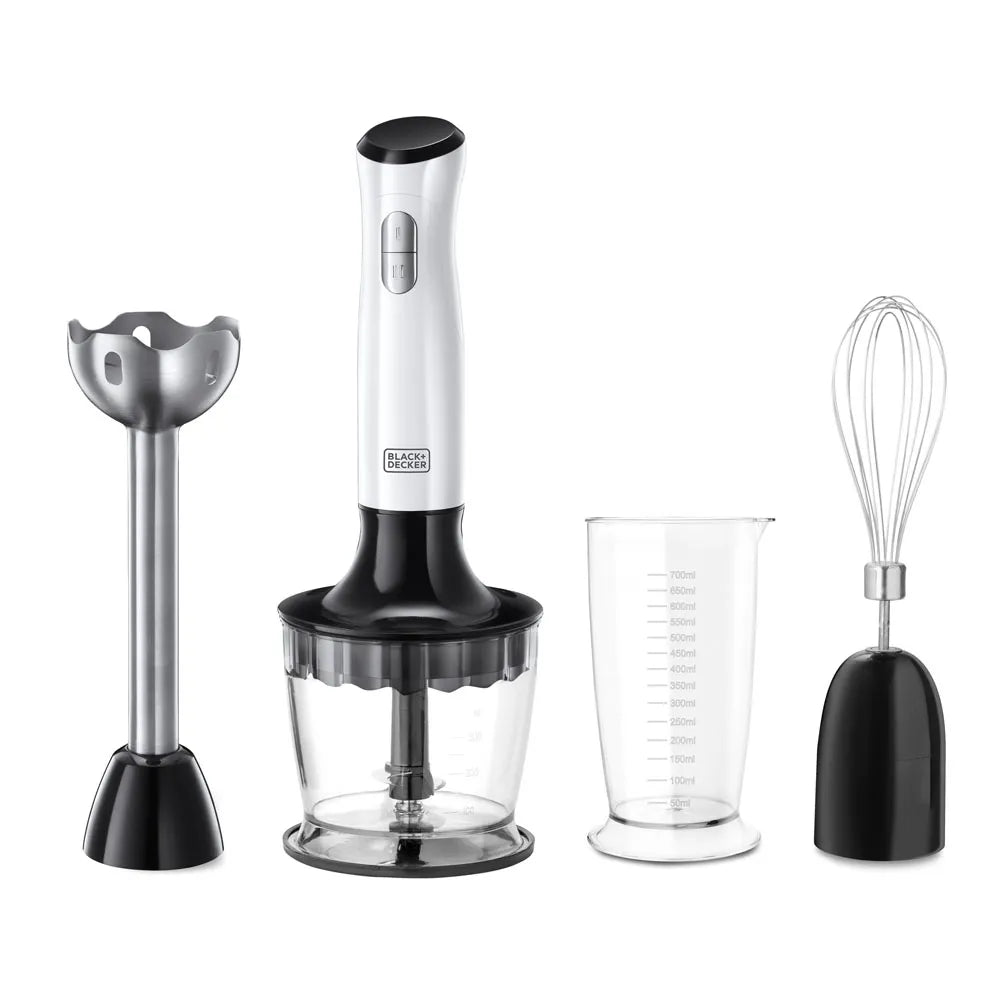 Batidora de Inmersión 700W 3 en 1 BLACK+DECKER HB24710-CL