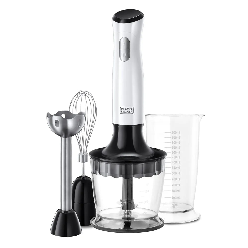 Batidora de Inmersión 700W 3 en 1 BLACK+DECKER HB24710-CL