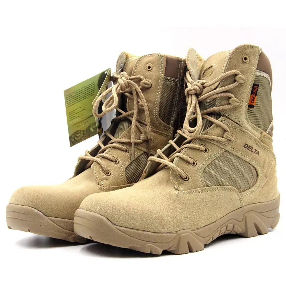 Bota Militar Delta Color Beige