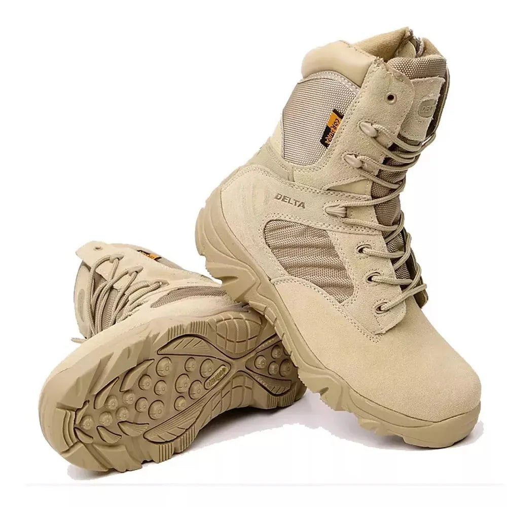 Bota Militar Delta Color Beige