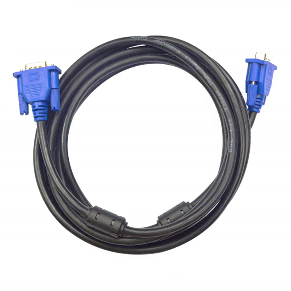 Cable VGA a VGA de 1.8 Metros FHD 1080p