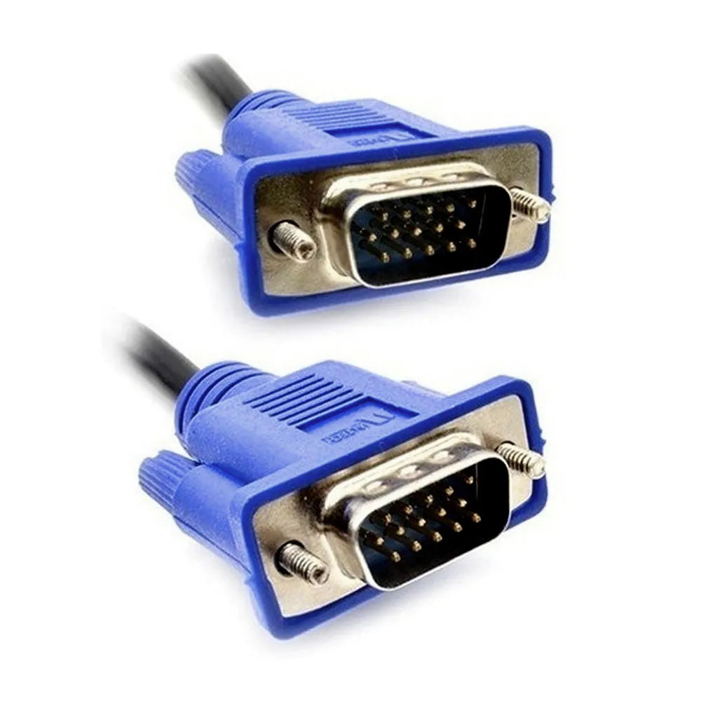 Cable VGA a VGA de 1.8 Metros FHD 1080p