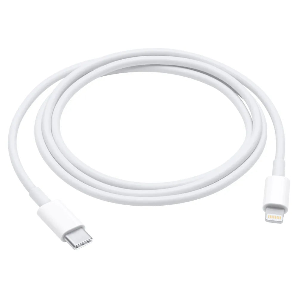 Cable de Datos Lightning a USB-C de 1 Metro Blanco