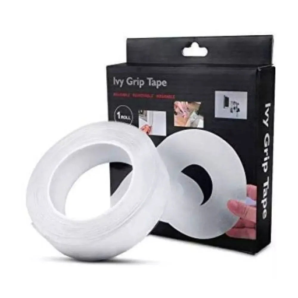 Cinta Doble Contacto Transparente Multifuncional 5 Metros