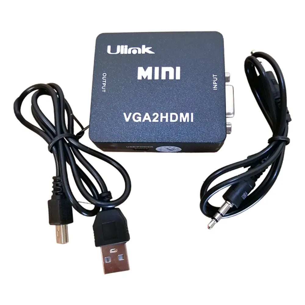 Conversor de Audio y Video HDMI a VGA Ulink UL-CV2500