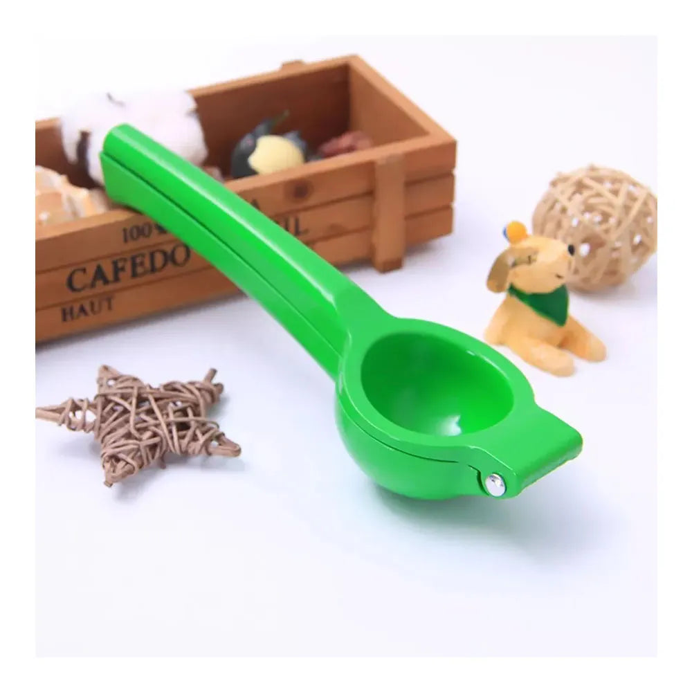 Exprimidor Manual para Cítrico tipo Prensa Color Naranja