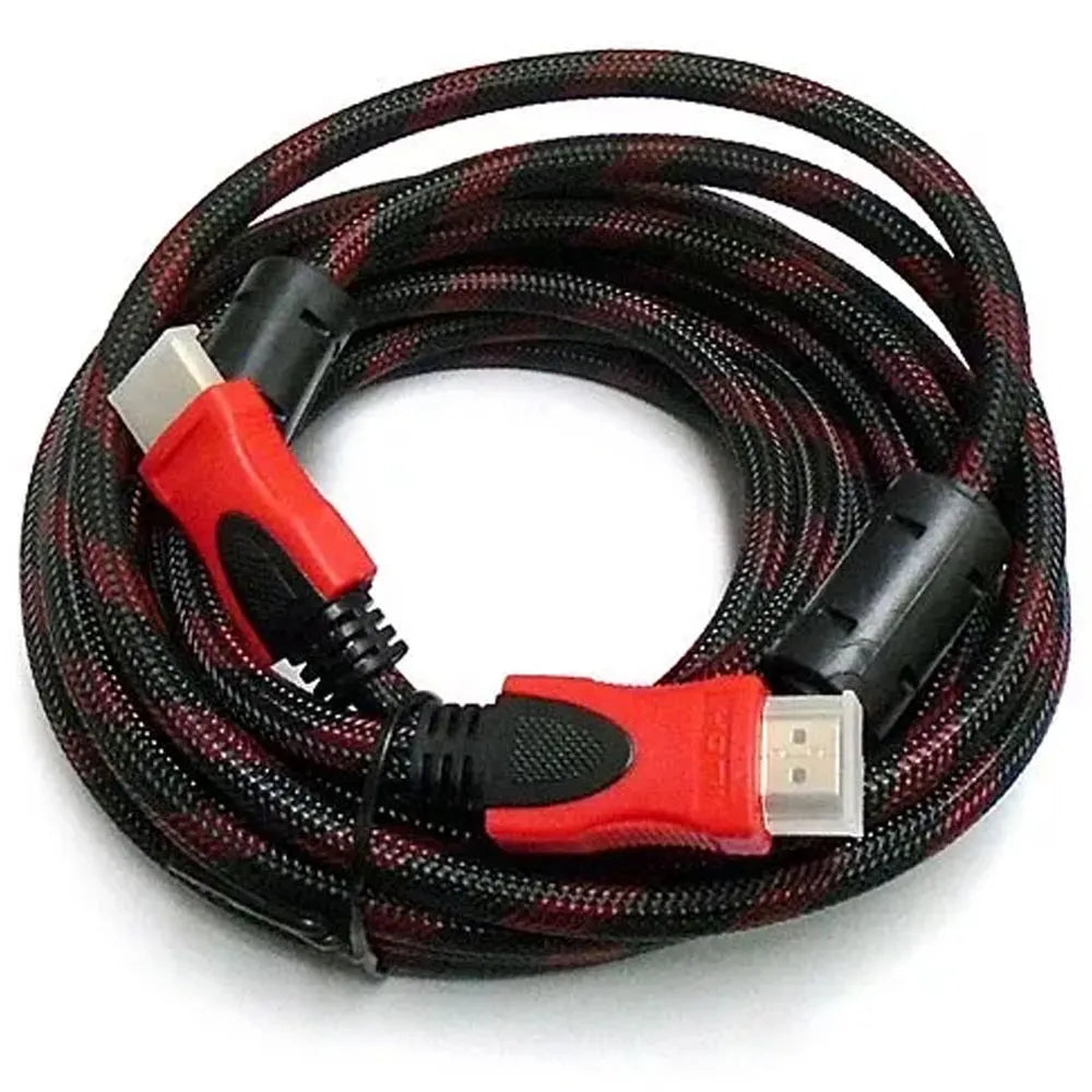 Cable HDMI a HDMI V1.4 de 3 Metros Reforzado FHD 1080p