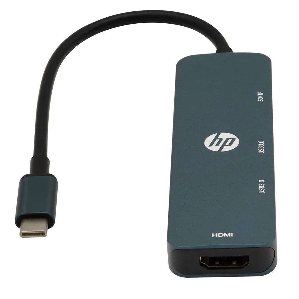 Hub USB HP USB-C a HDMI 4K/USB 3.0/SD Card DHC-CT203