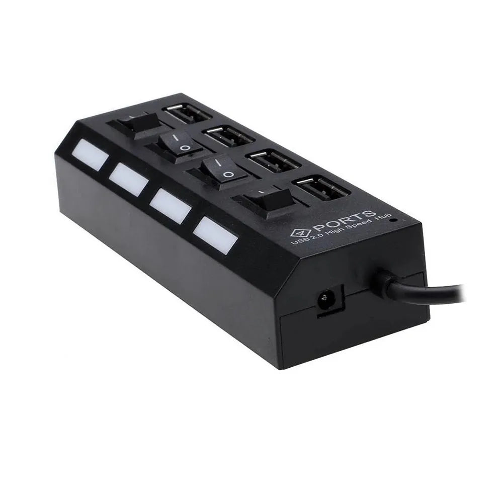 Hub USB IRM USB-A a 4 Puertos USB-A con Switch IRM-08470