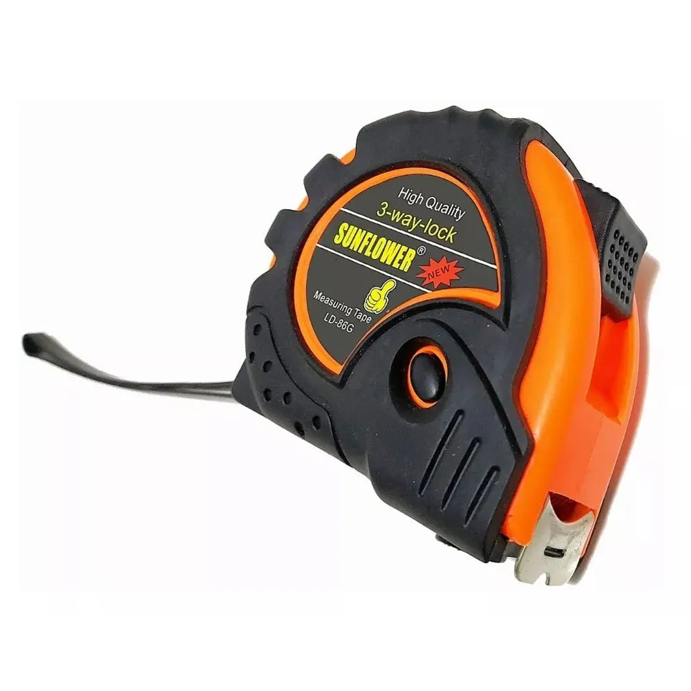 Huincha de Medir 7.50 Metros con 3 Bloqueos