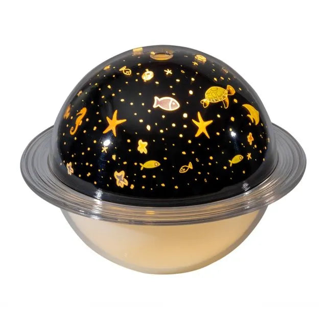 Humidificador Lampara Proyección Luz LED Diseño Ballena