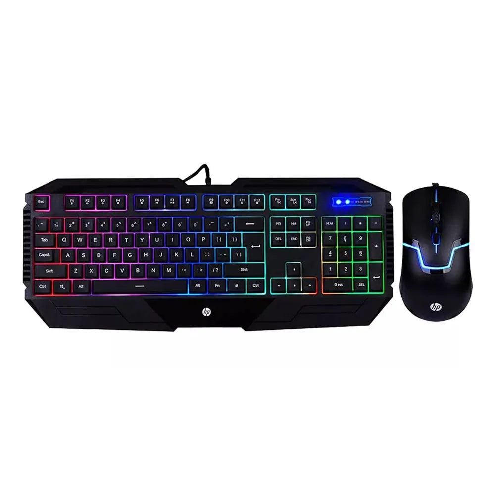 Kit de Teclado y Mouse Gamer HP GK1100