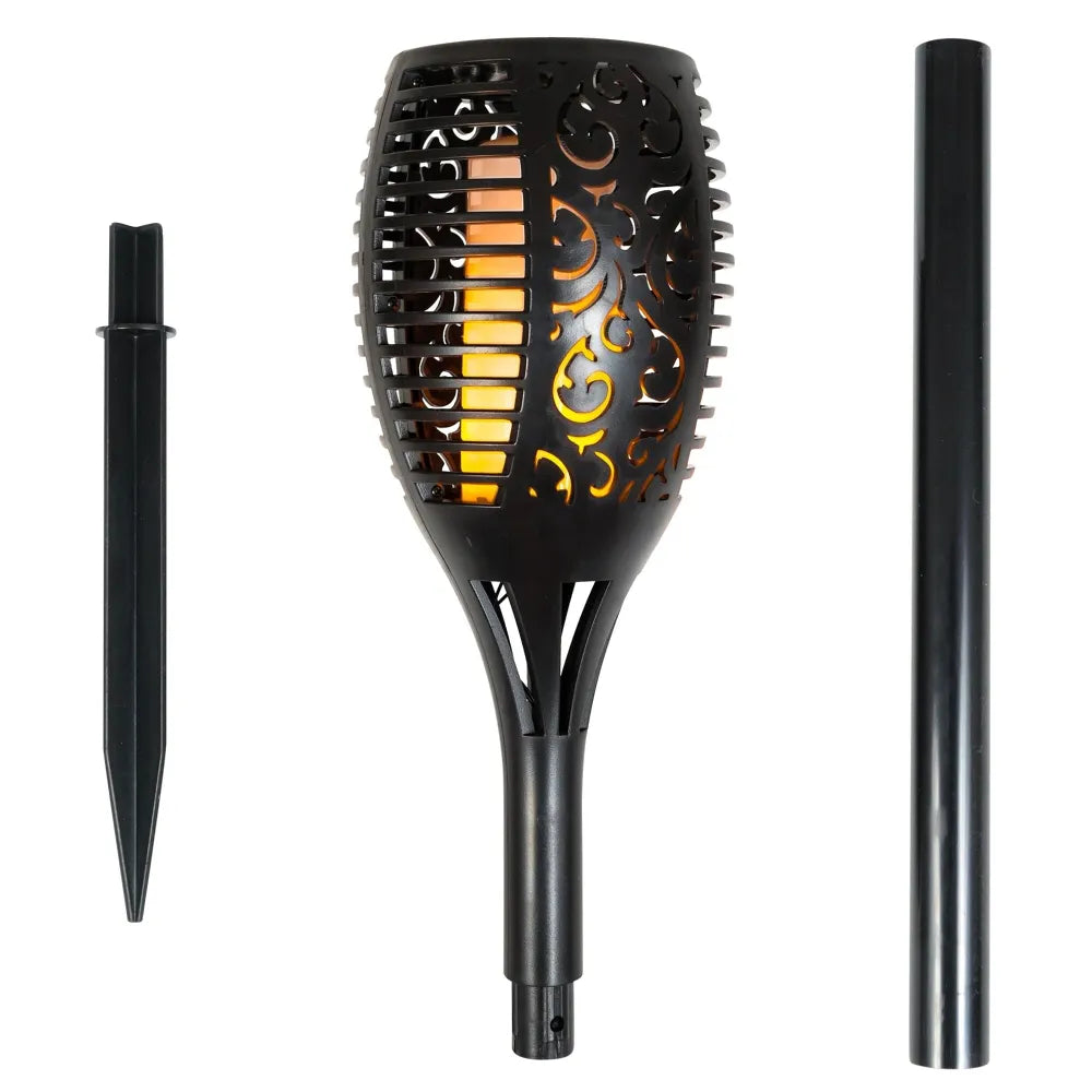 Lampara Solar LED Tipo Antorcha con Estaca