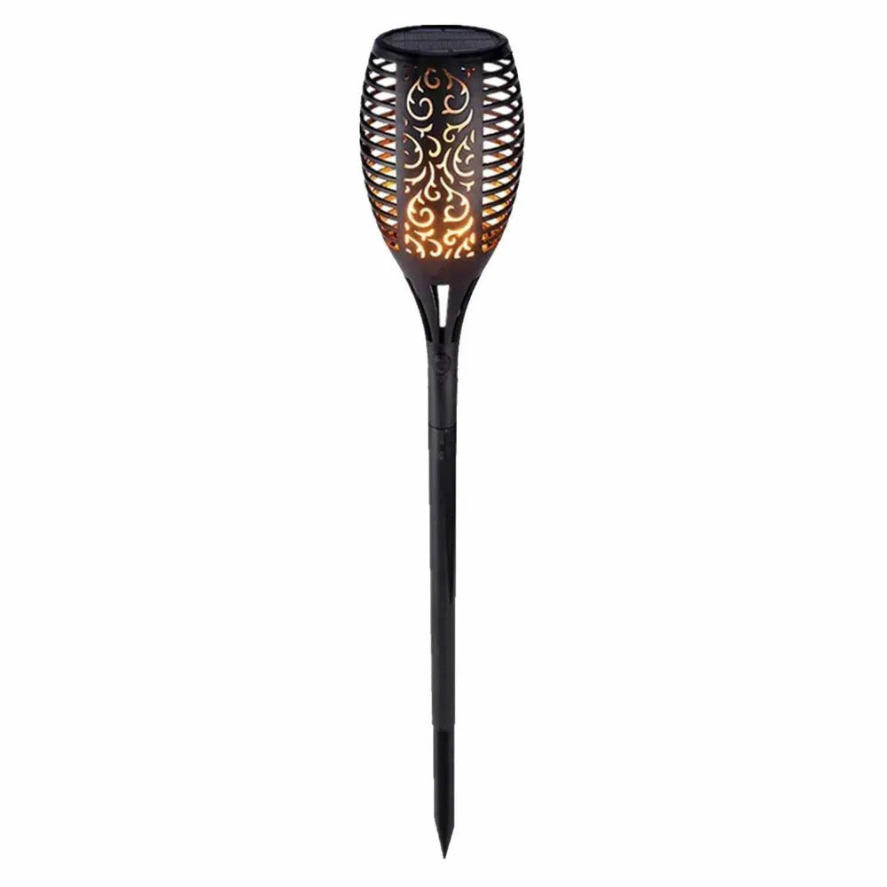Lampara Solar LED Tipo Antorcha con Estaca