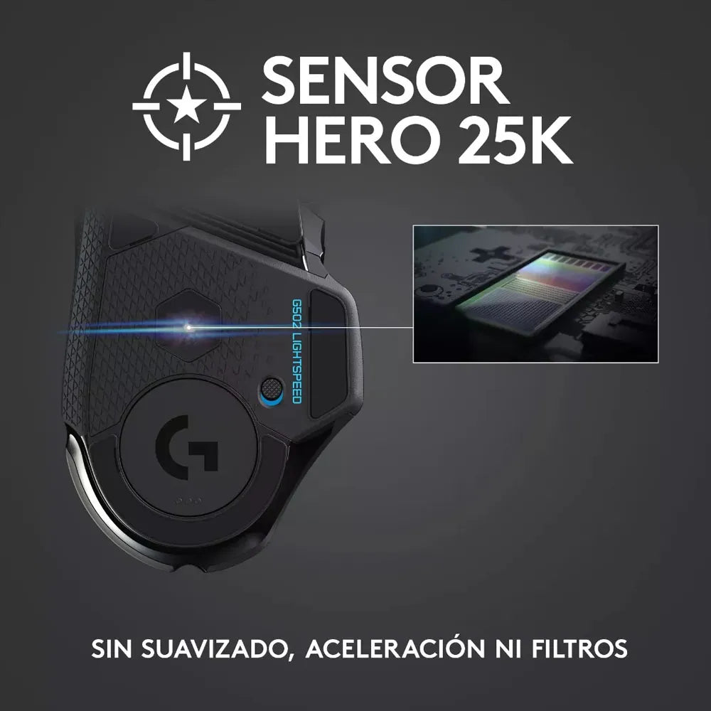 Mouse Gamer Inalambrico Logitech Lightspeed G502
