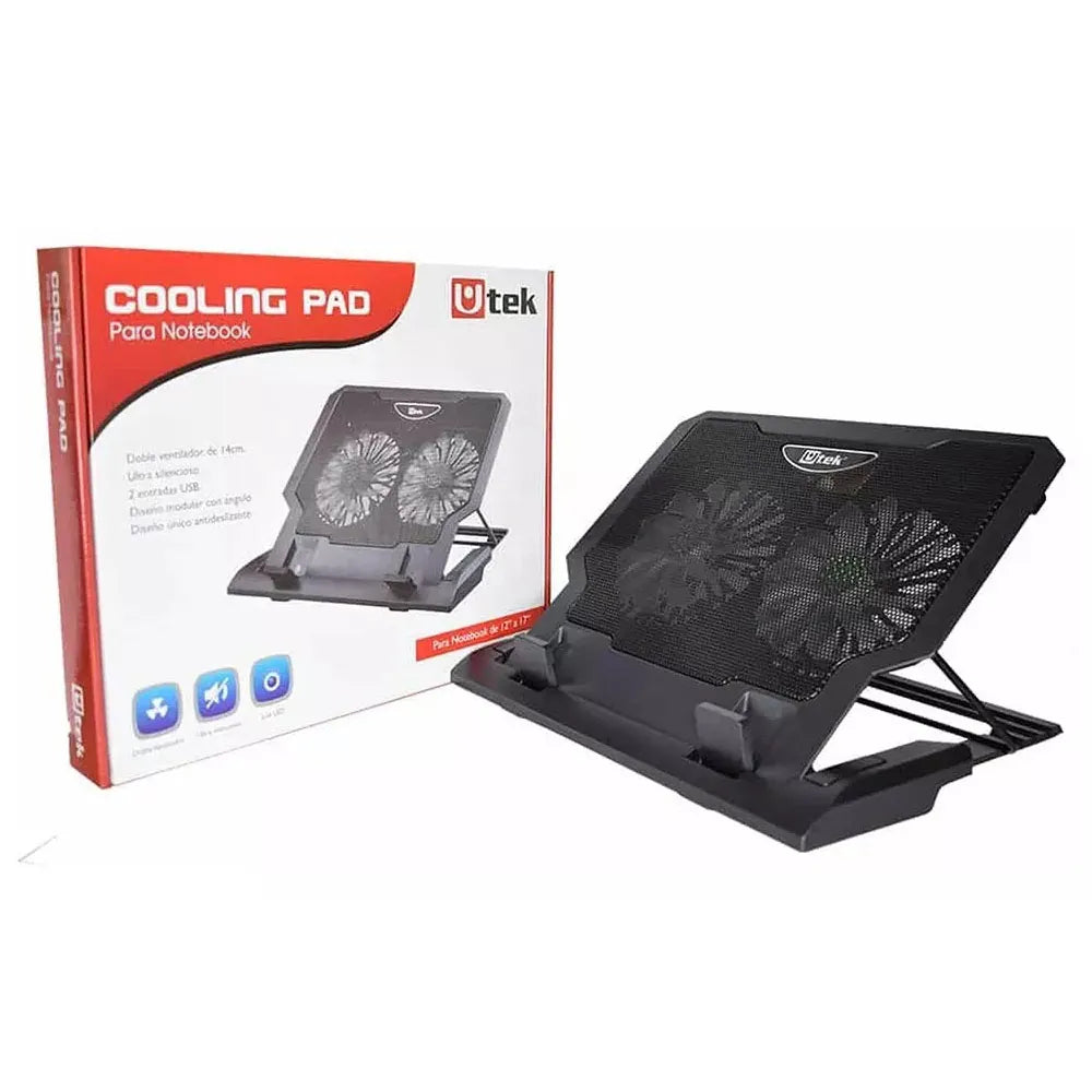 Notebook Cooler Utek 12" a 17" UT-NTC020