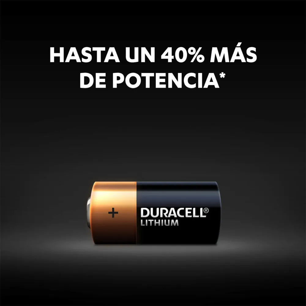 Pilas Litio 3V Duracell CR123