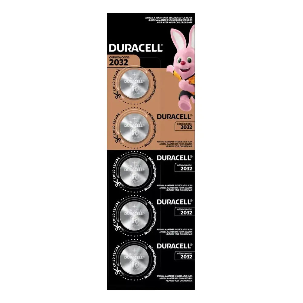 Pilas Litio 3V Duracell CR2032 de 5 Unidades