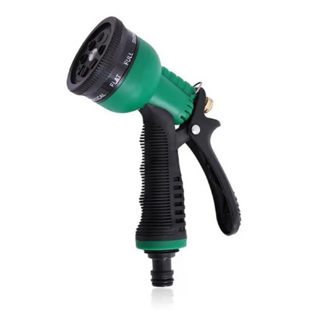 Pistola de Riego Multifuncional Jardin Color Verde