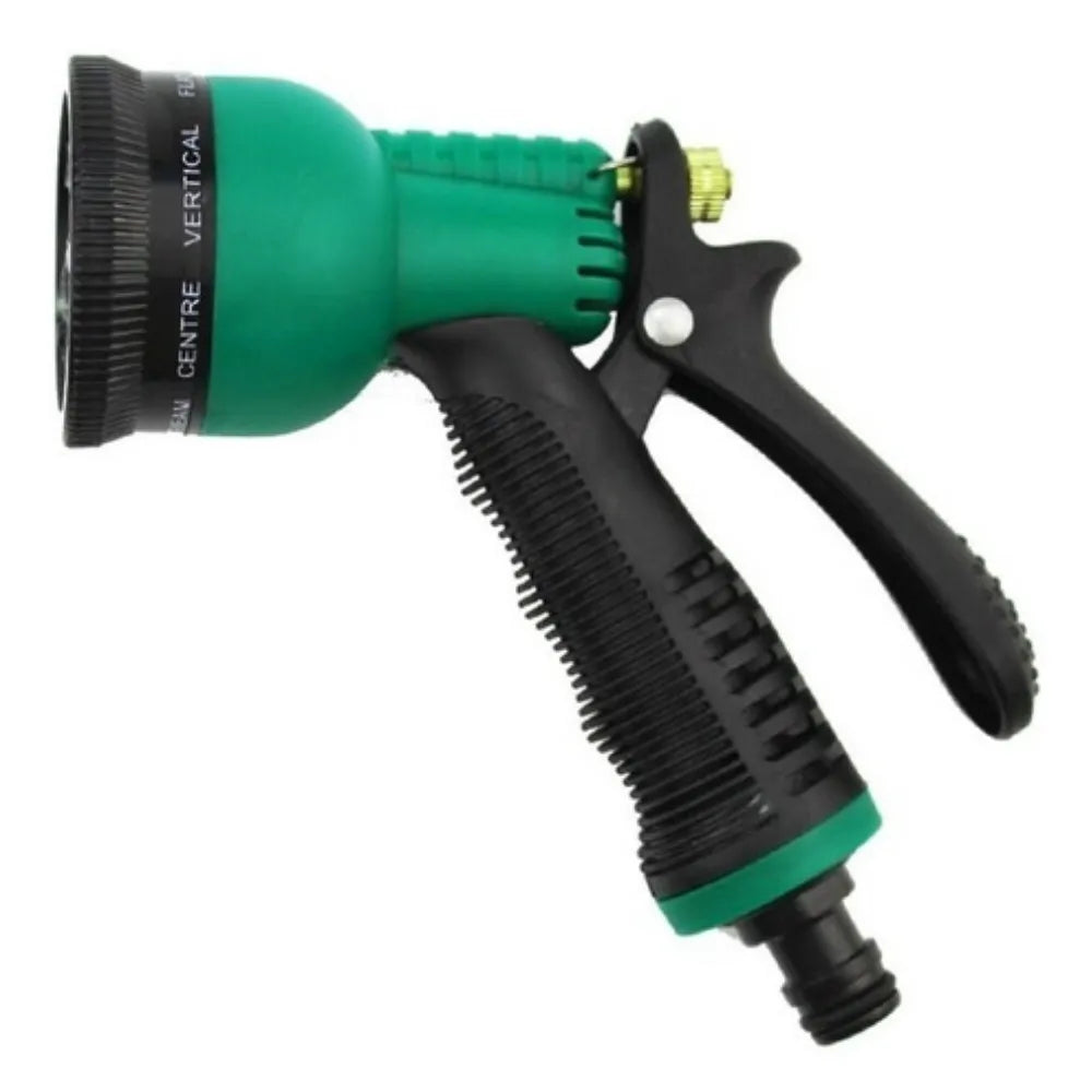 Pistola de Riego Multifuncional Jardin Color Verde