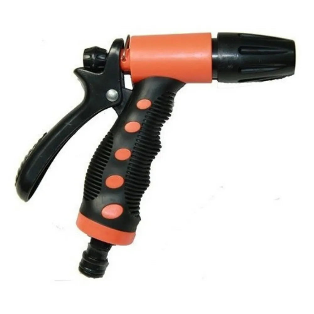 Pistola de Riego Regulable Jardin Color Naranja