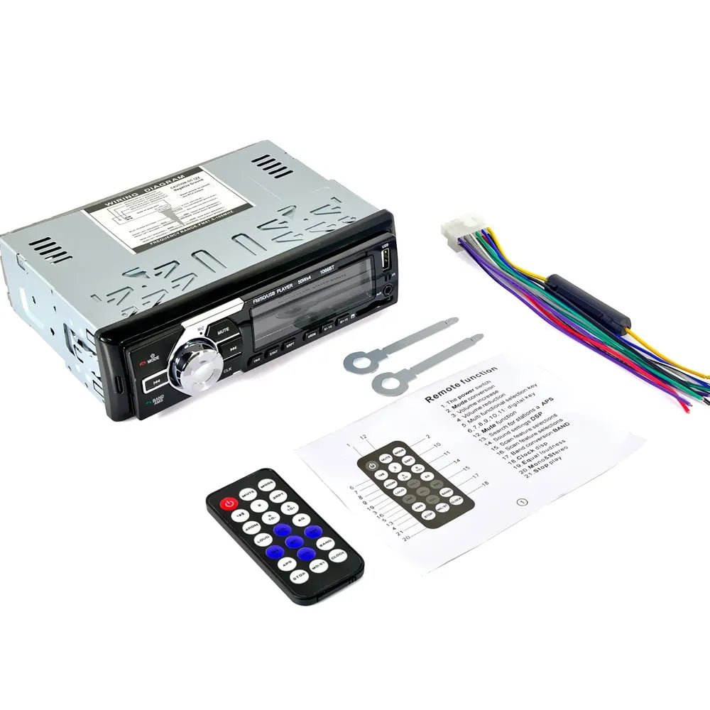 Reproductor de Auto 4X65W Bluetooth USB AUX MI-2035BT