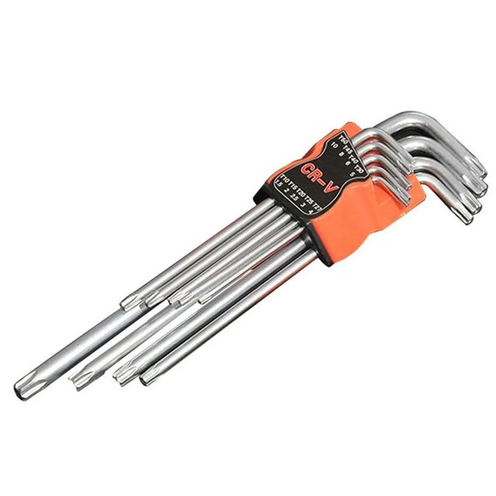 Set de Llaves Torx 1.5mm a 10mm de 9 Piezas Grande