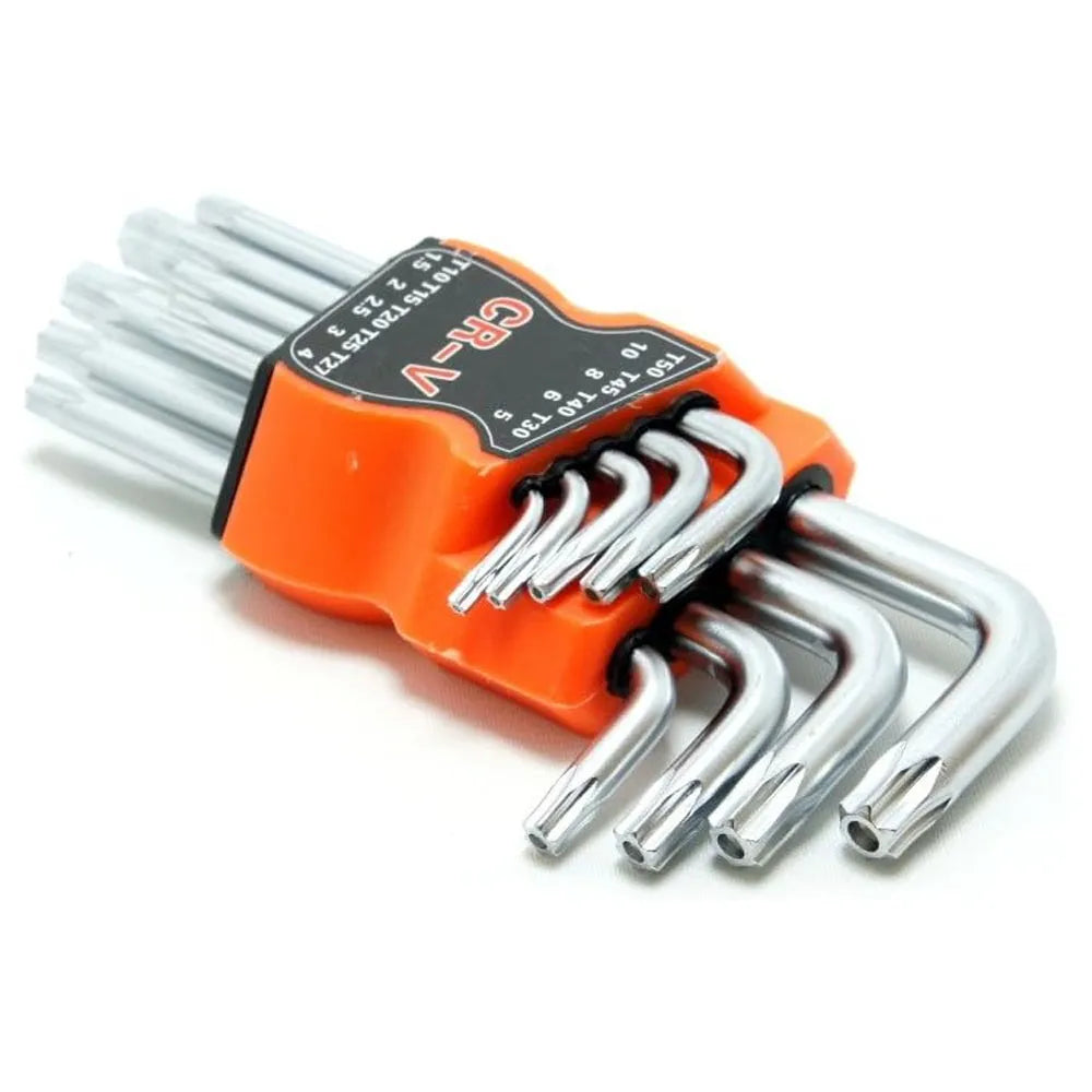 Set de Llaves Torx 1.5mm a 10mm de 9 Piezas Pequeño