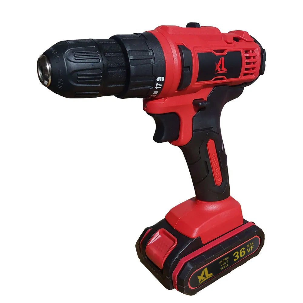 Taladro Inalámbrico de 36V + Accesorios