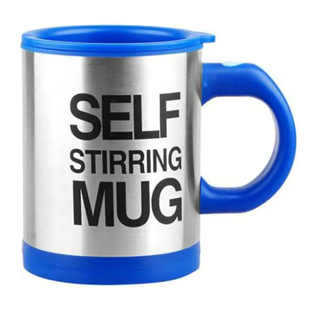 Taza Térmica con Removedor Automático Eléctrico Color Azul