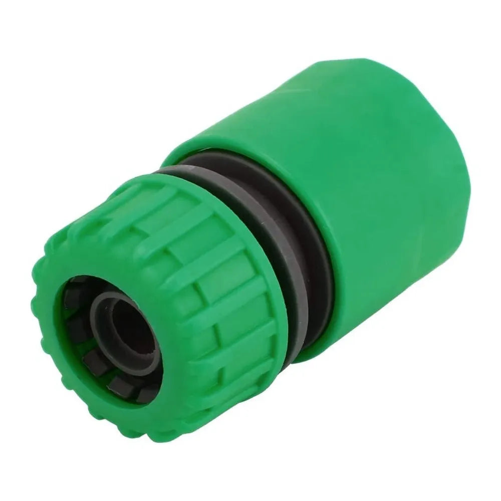 Unión Conector de Acople Rápido para Manguera 1/2 Pulgada Color Verde