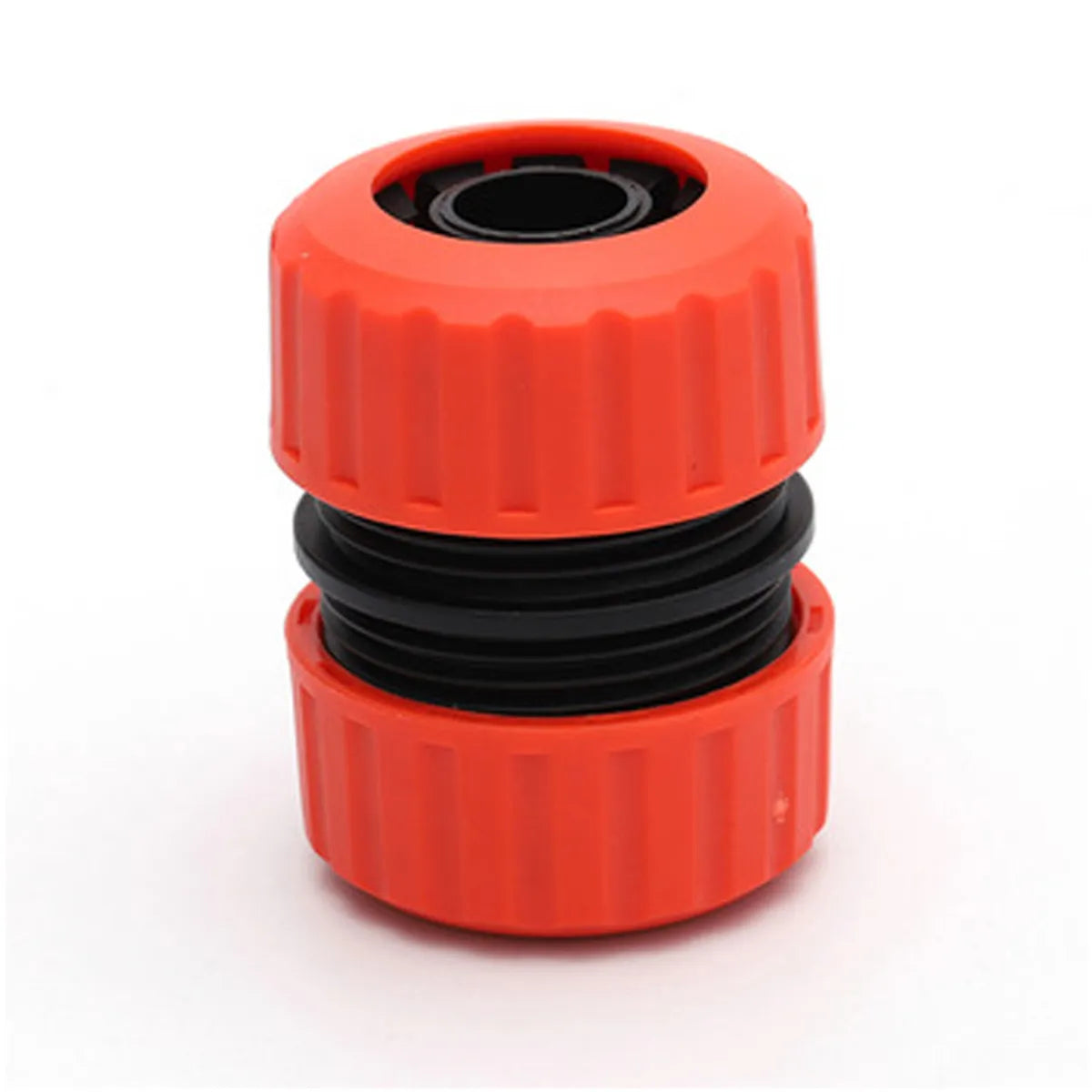 Unión Conector Rápido Reparador Manguera Agua 1/2 Pulgadas Color Naranja