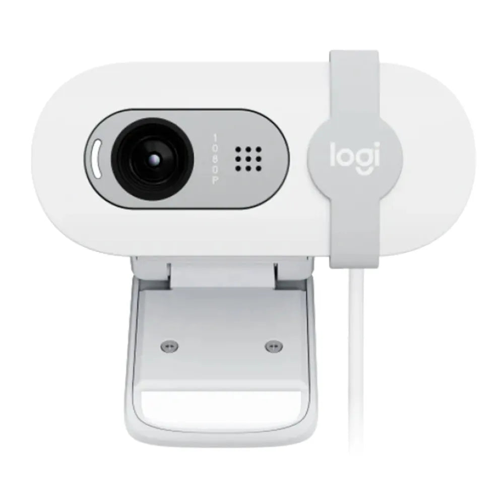 Webcam Logitech Brio 100 Full HD 1080p 30fps Blanco