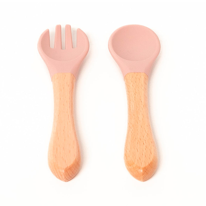 Set De Alimentación Silicona Dividida Con Ventosa Bebés 6pcs