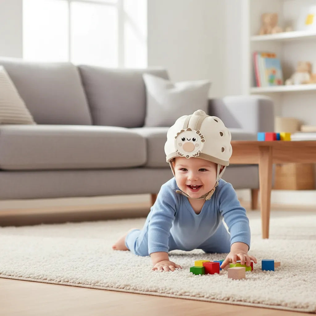 Casco Anticaídas Para Bebes Anti Golpes Protector Cabeza