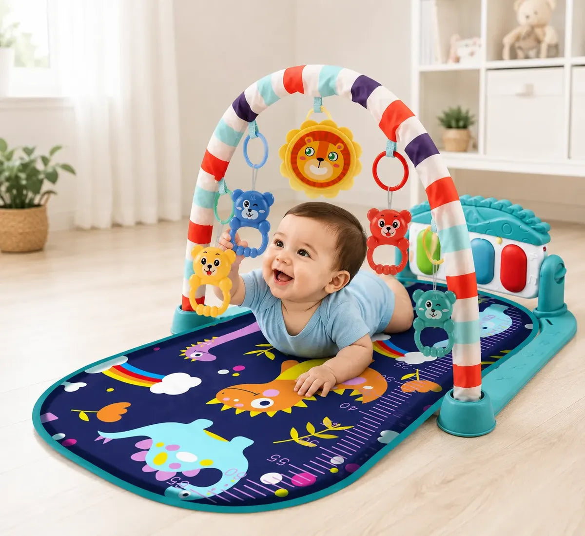 Gimnasio Con Piano Musical Para Bebé Juguete Niños
