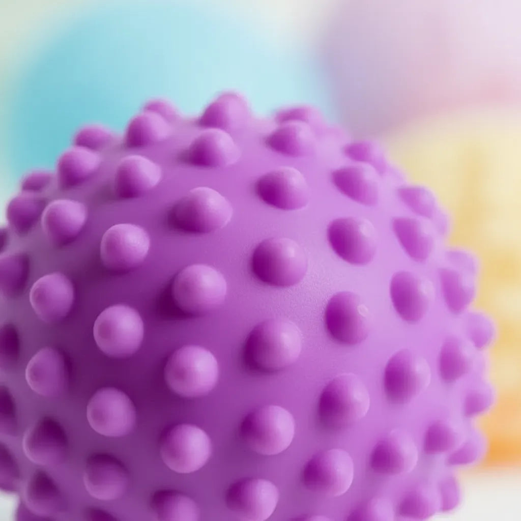 Soft Balls 6 Pelotas Sensoriales Rascadores Para Bebes