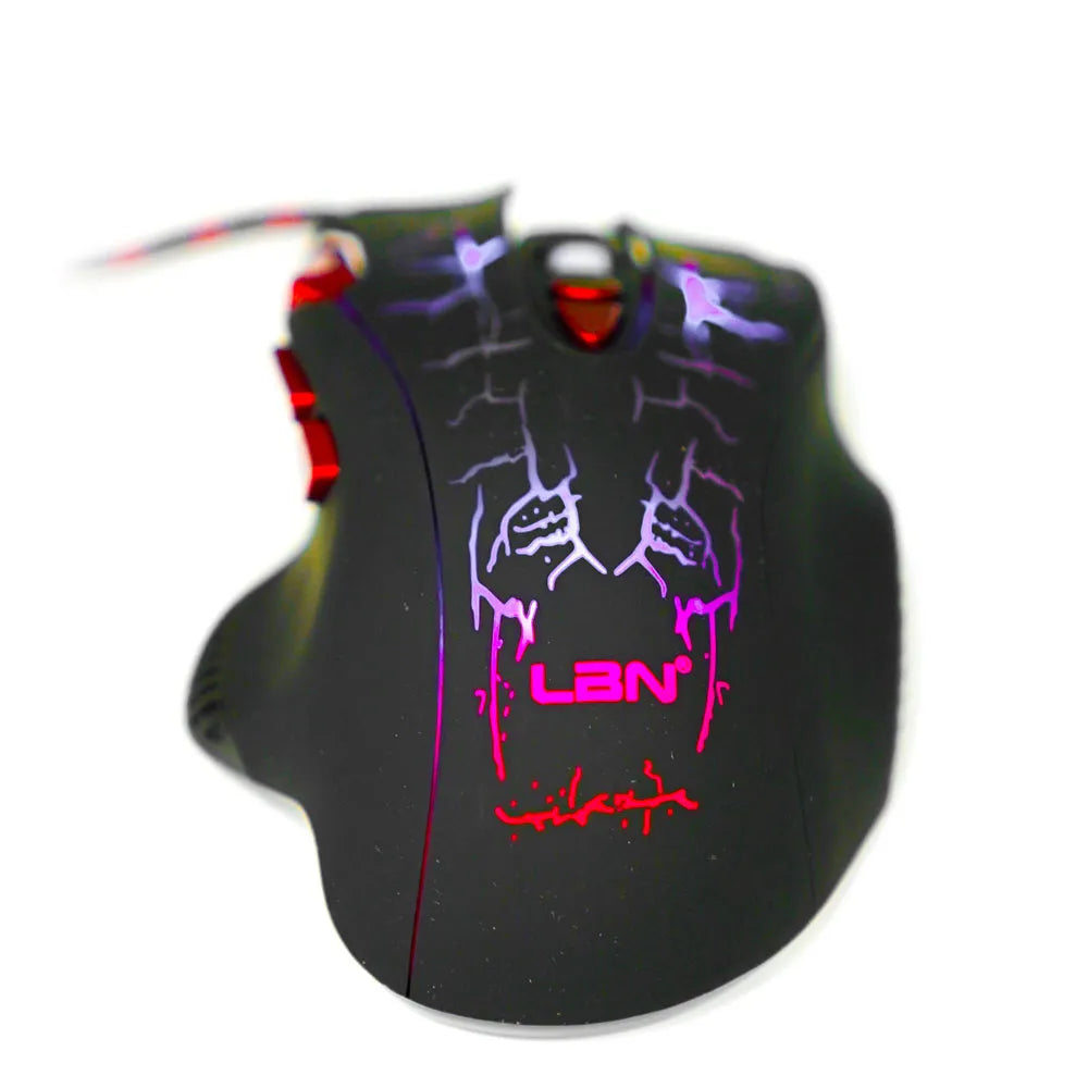 Kit Mouse Gamer LBN + Mouse Pad 440x300x3mm LBGK01