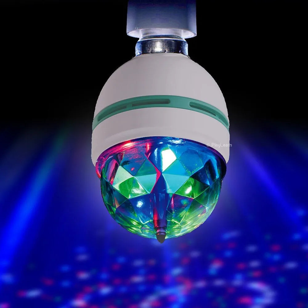 Ampolleta LED 3W E27 Giratoria Multicolor