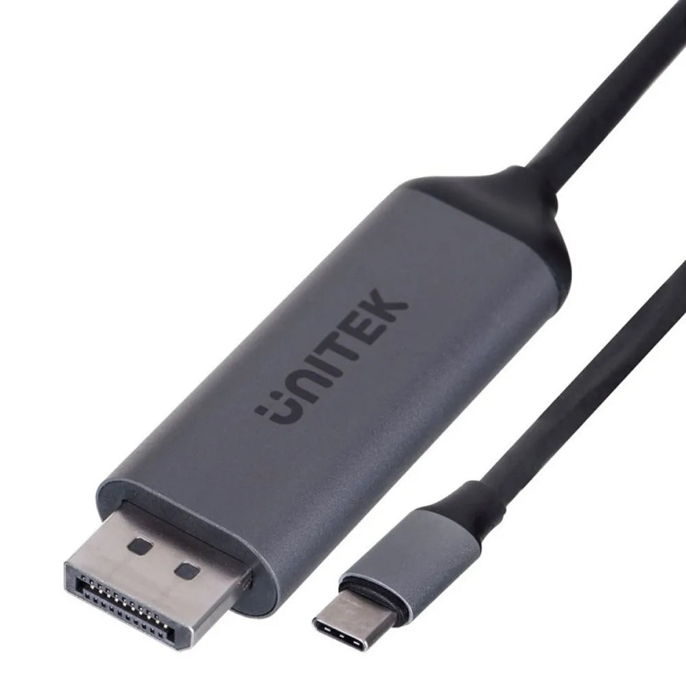 Cable USB-C a DisplayPort V1.4 Unitek de 1.80 Metros UHD 8K 60Hz V1423C