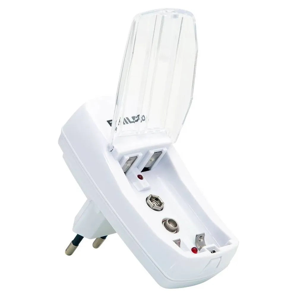 Cargador de Pilas Philco + 2 Pilas NI-MH Recargables AA 2700mAh 42ULX-9580F
