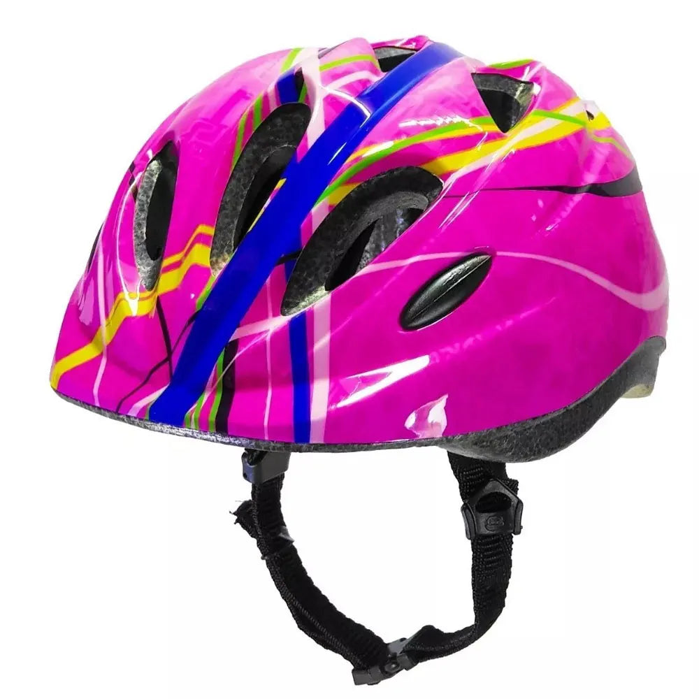 Casco Protector Sport Infantil Niño/a Patín Color Rosa