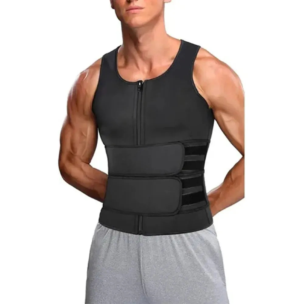 Chaleco Sauna Neopreno Para Hombres Entrenamiento